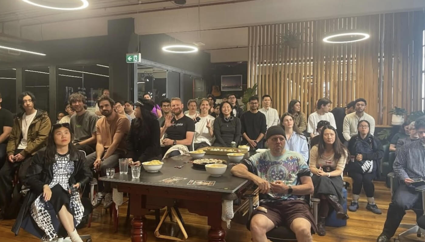 Claude Code community event crowd at Inspire9 Richmond Melbourne